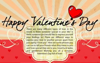 Happy Valentine’s Day