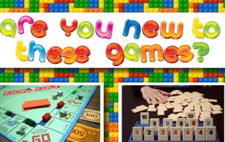 Are you new to these games?