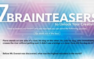 7 Brainteasers to Unlock Your Creativity