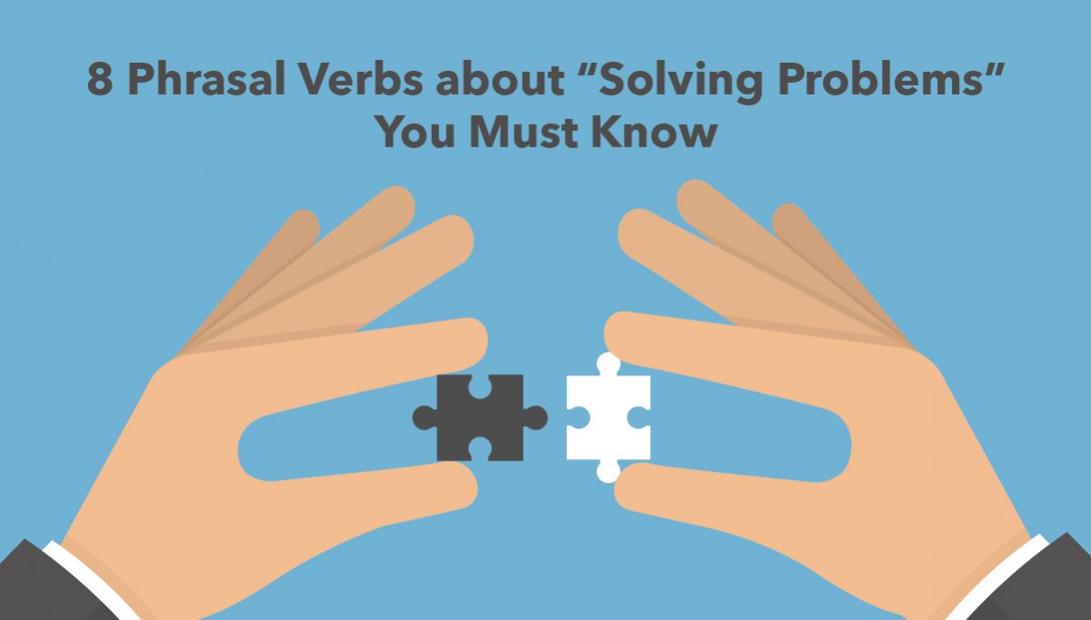 to problem solve verb