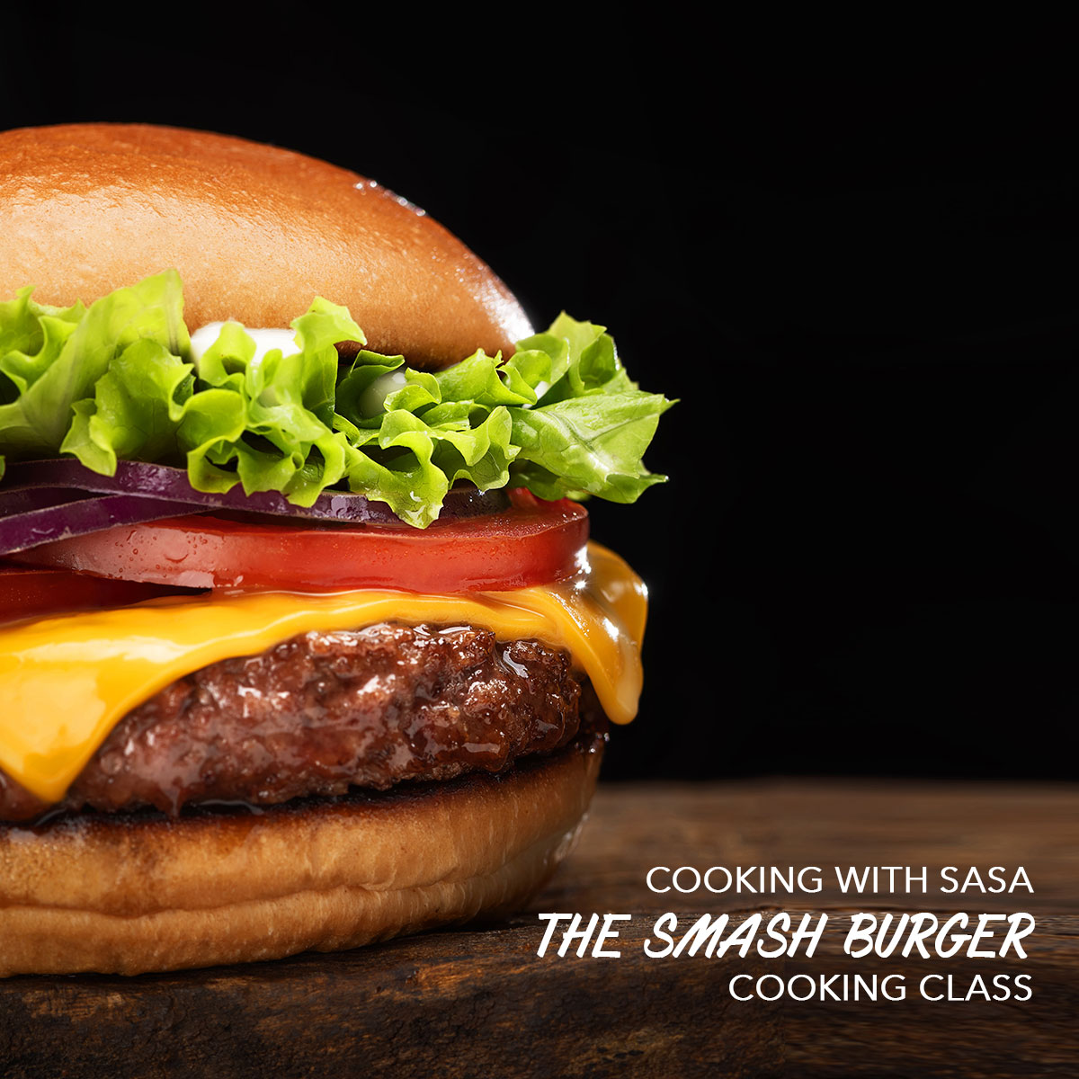 滋味手工漢堡 Cooking Class with Sasa: The Smash Burger
