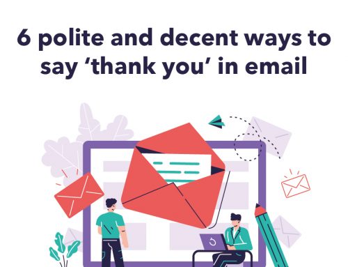 6 polite and decent ways to say ‘thank you’ in email