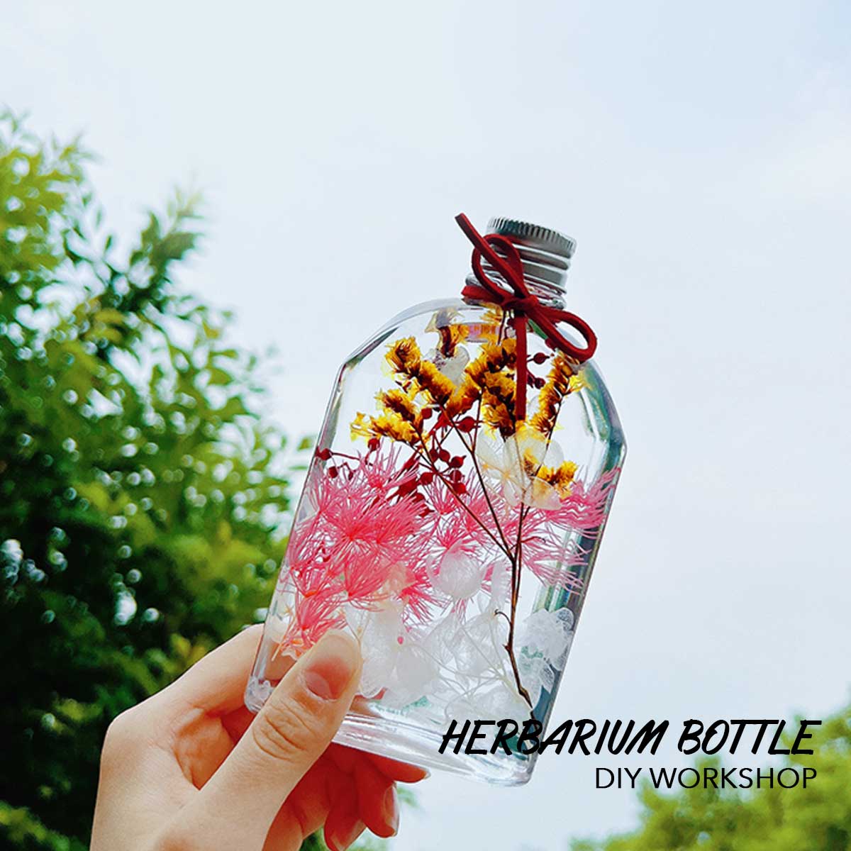 DIY浮游花草本瓶工作坊 How about DIY Herbarium Bottle