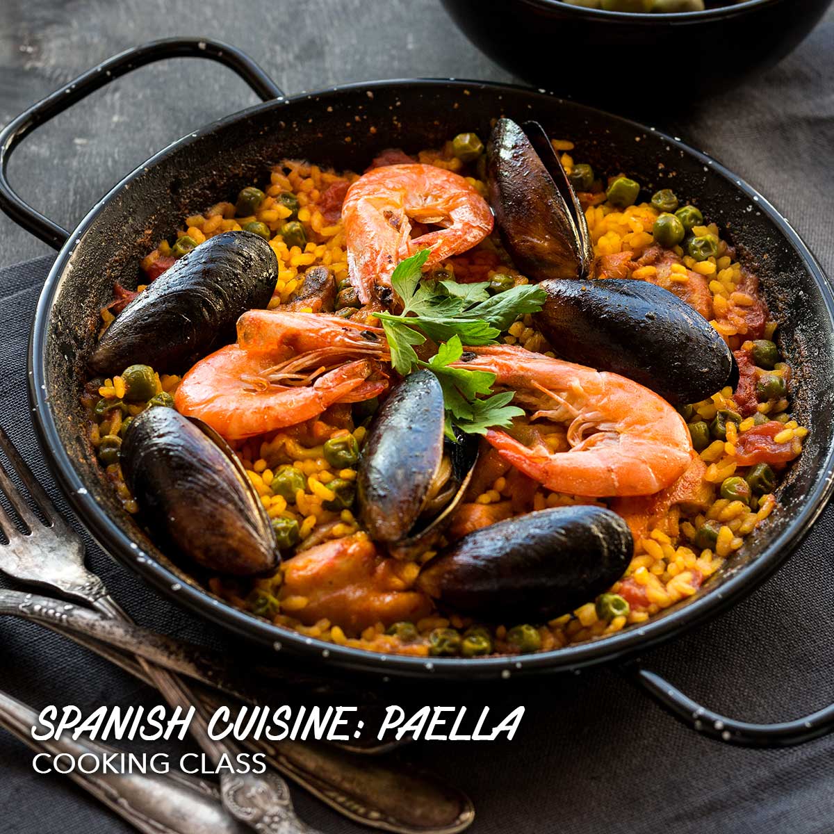 零失敗教煮西班牙海鮮飯 Spanish Cuisine: Paella