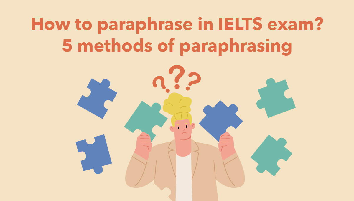 how to paraphrase in ielts essay