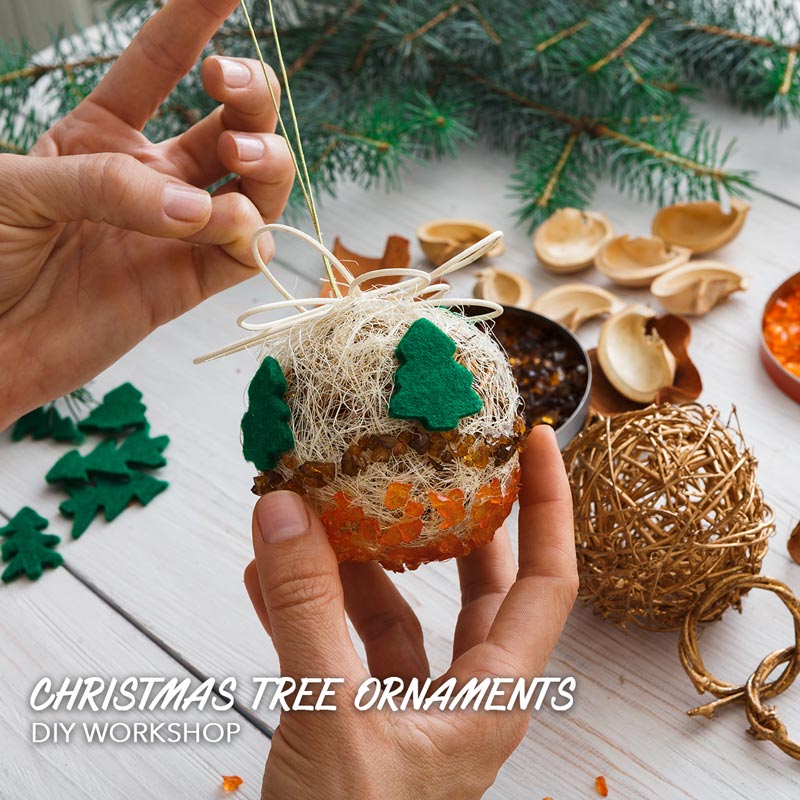 聖誕樹裝飾工作坊 Christmas Tree Ornaments DIY Workshop
