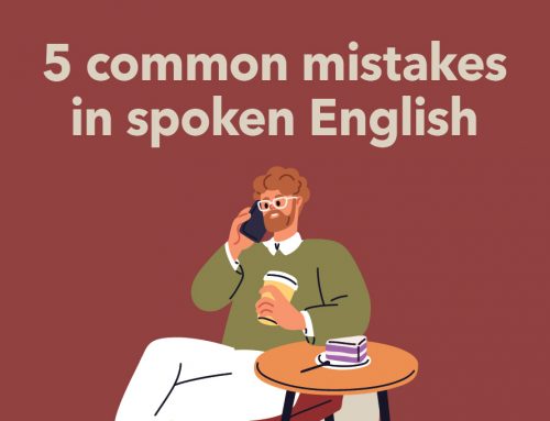 5 common mistakes in spoken English