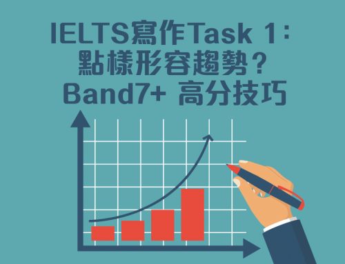 IELTS寫作Task 1：點樣形容趨勢？Band7+ 高分技巧