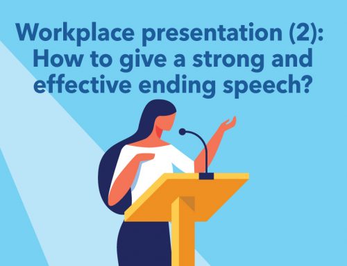 Workplace presentation (2): How to give a strong and effective ending speech?