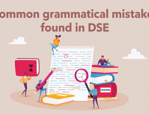 Common grammatical mistakes found in DSE